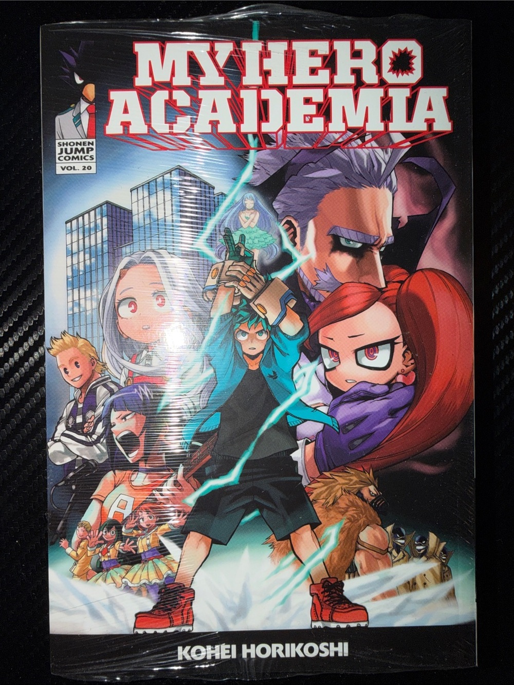 My Hero Academia Vol. 20 Manga - Blue Teal Red Cover